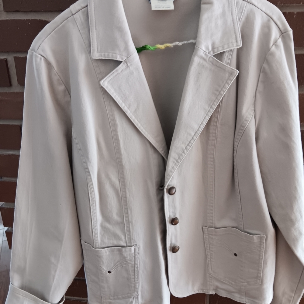 FDJ French dressing Denim jacket XL As Is